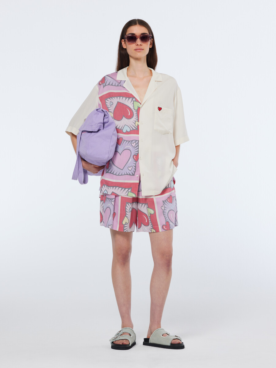 scotch soda x burton morris herz-shirt
