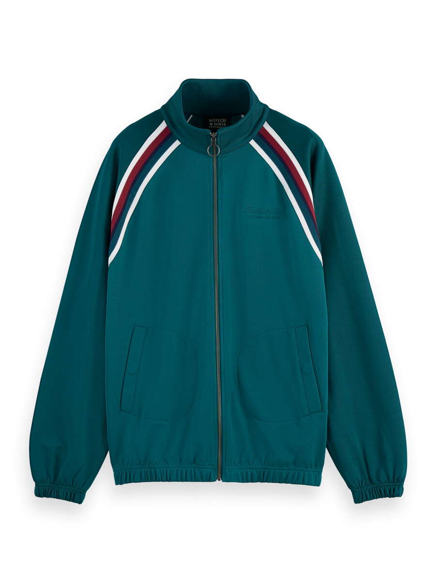 trainingsjacke mit reißverschluss