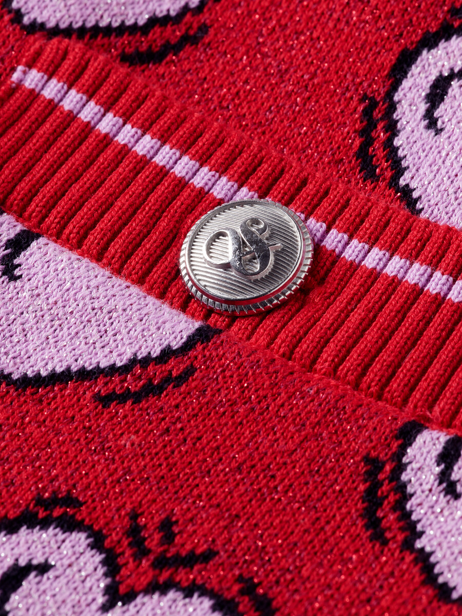 scotch soda x burton morris rock mit herzmuster