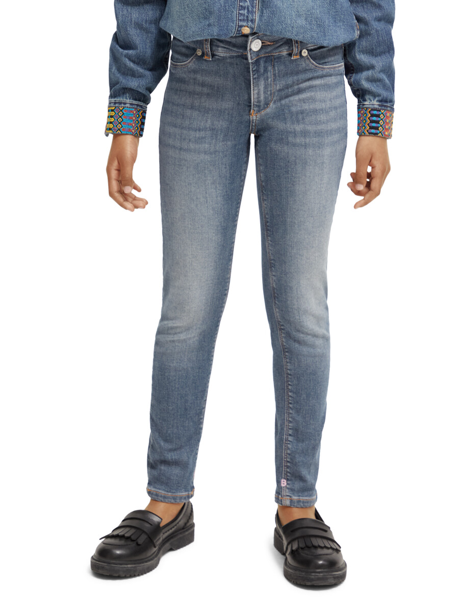 milou skinny jeans für mädchen – elektrisches blau