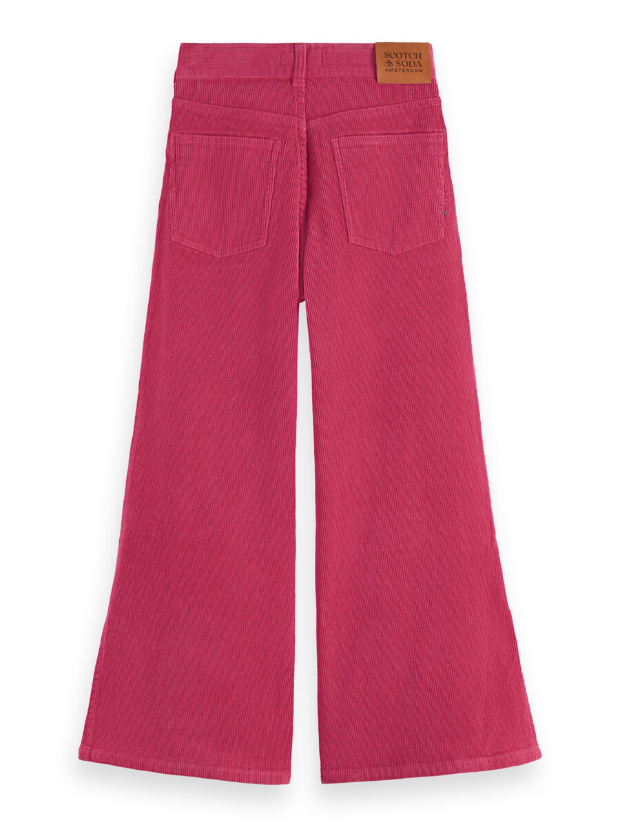 mädchen-jeans „the wave mit weitem bein – cord