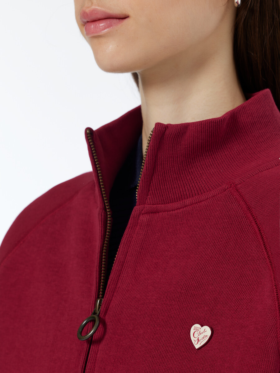 trainingsjacke mit reißverschluss