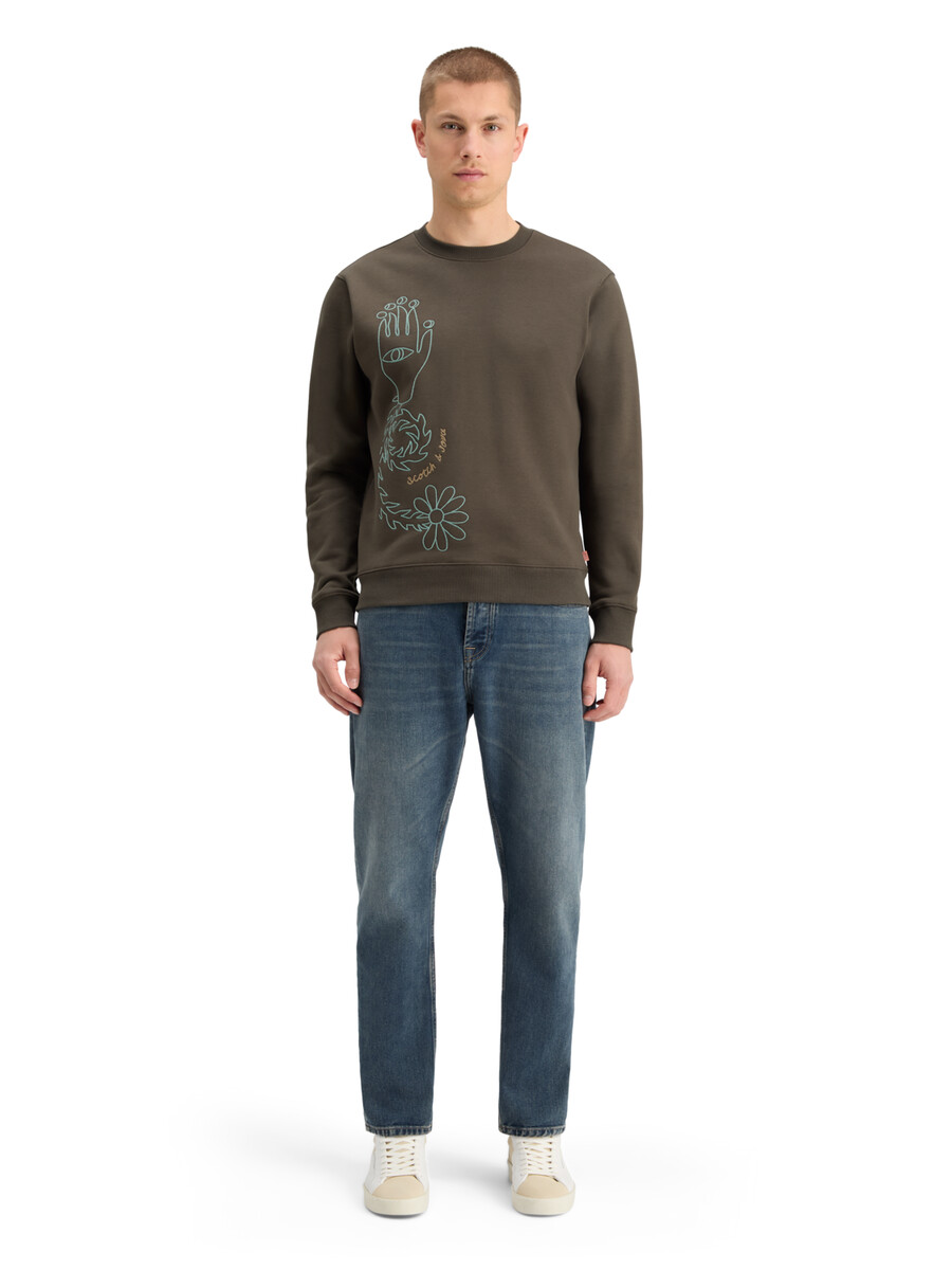 besticktes sweatshirt