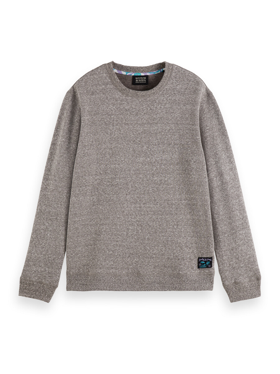 melange-sweatshirt in regulärer passform