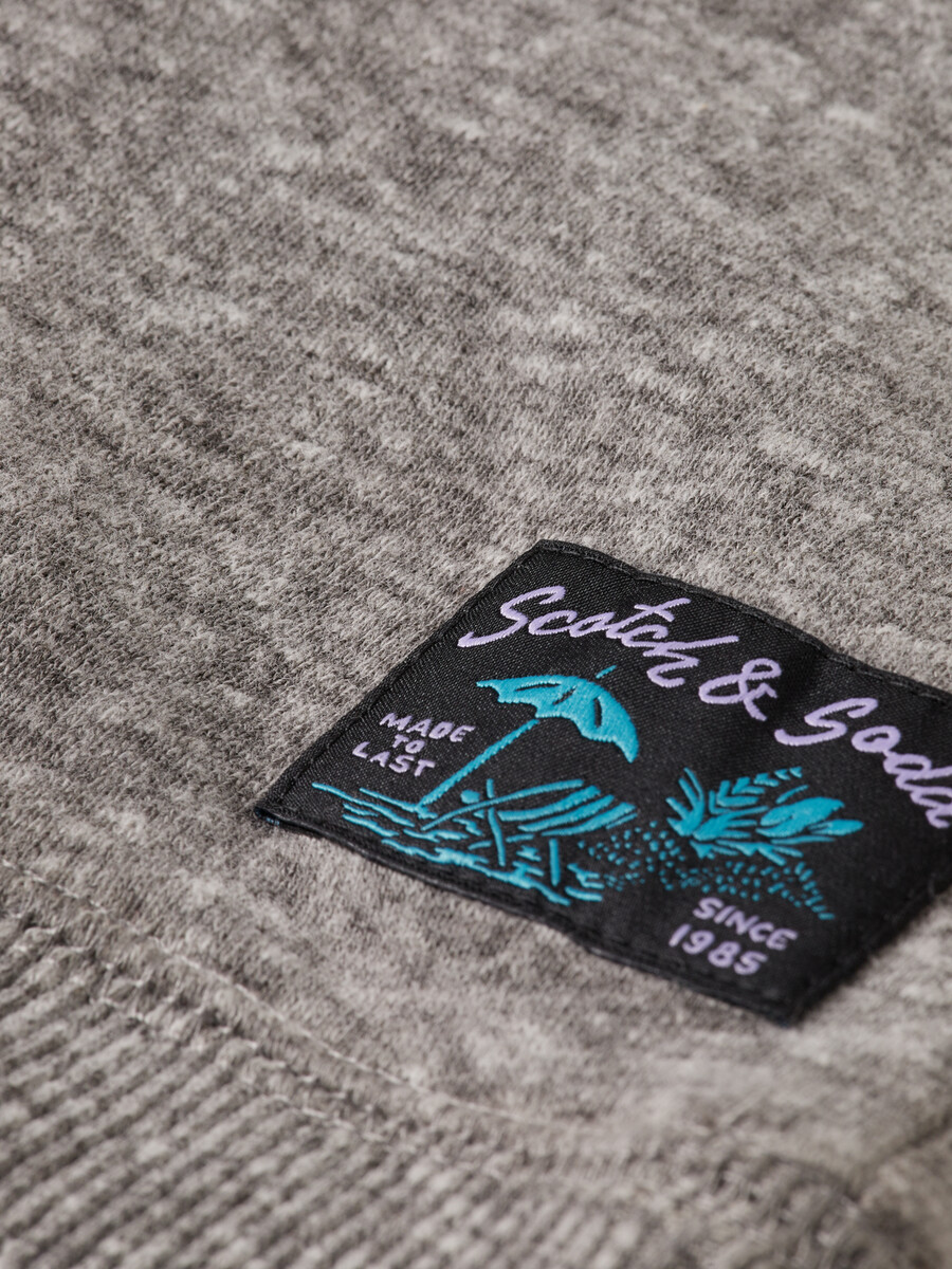 melange-sweatshirt in regulärer passform