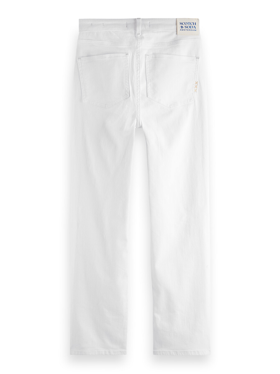 essentials — the sky straight jeans cool white