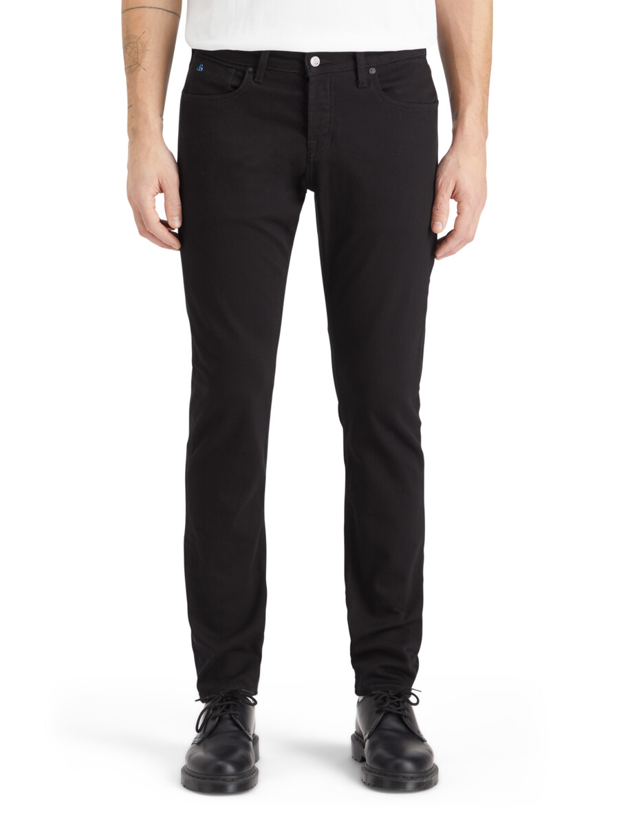 essentials — ralston slim jeans stay black
