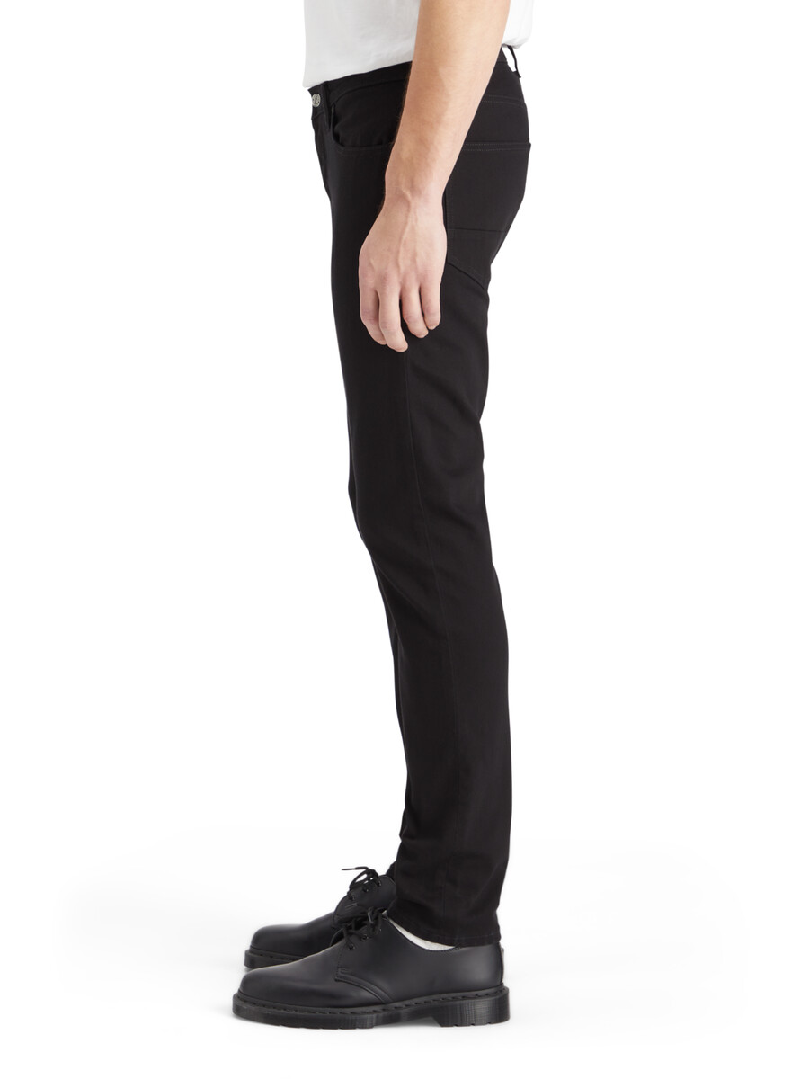 essentials — ralston slim jeans stay black