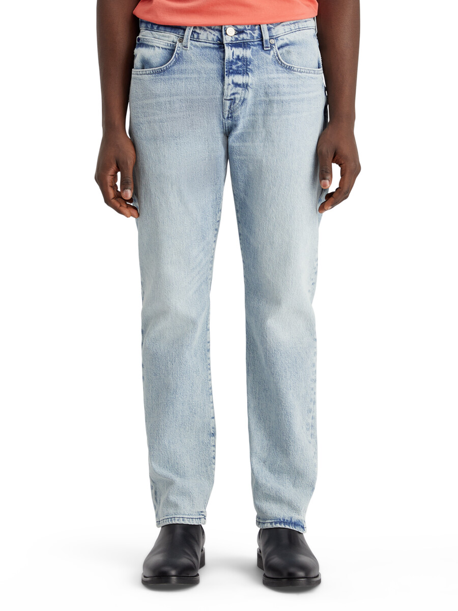 essentials — die zee straight jeans blue story