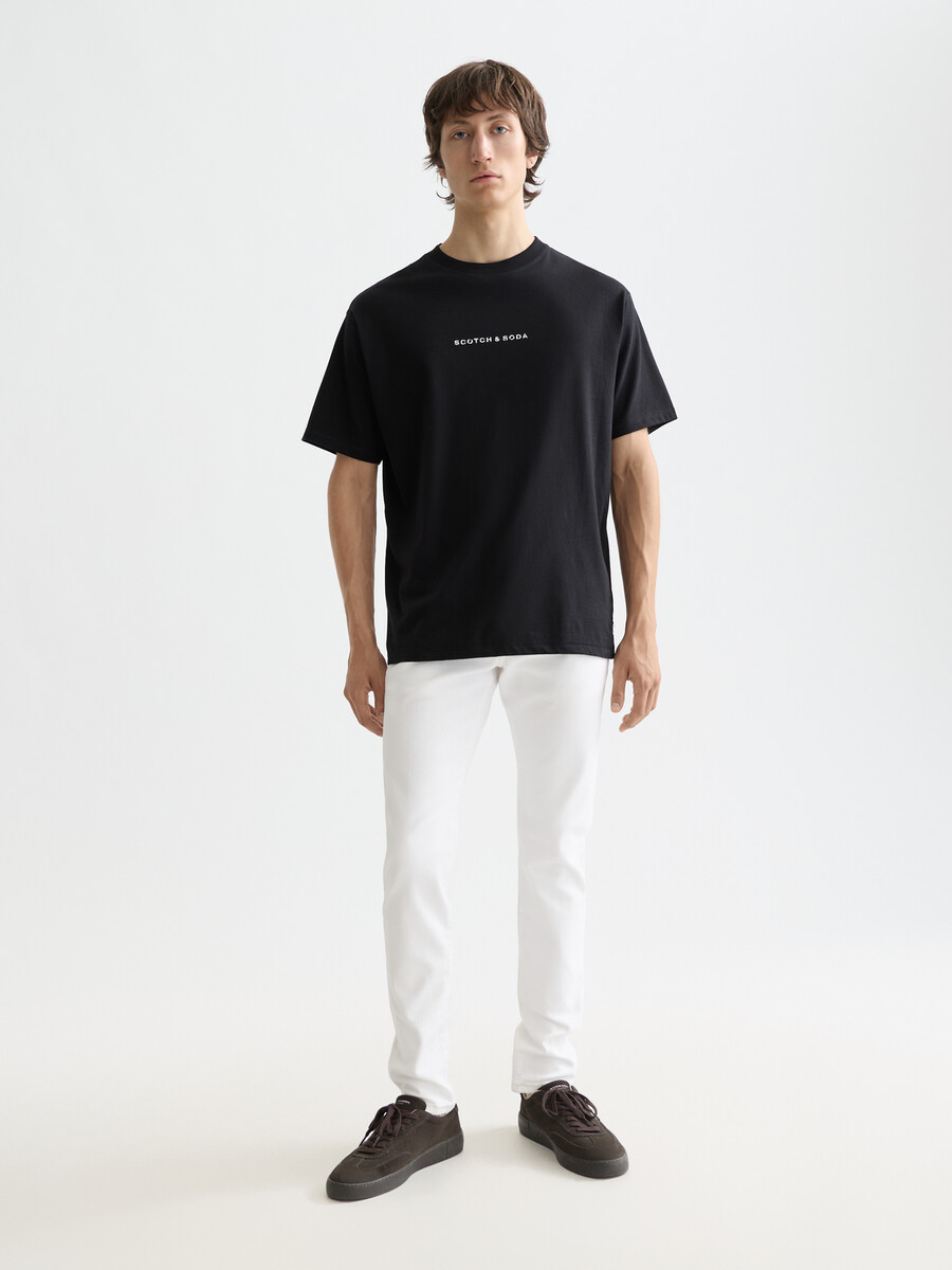 core - ralston regular slim jeans cool white
