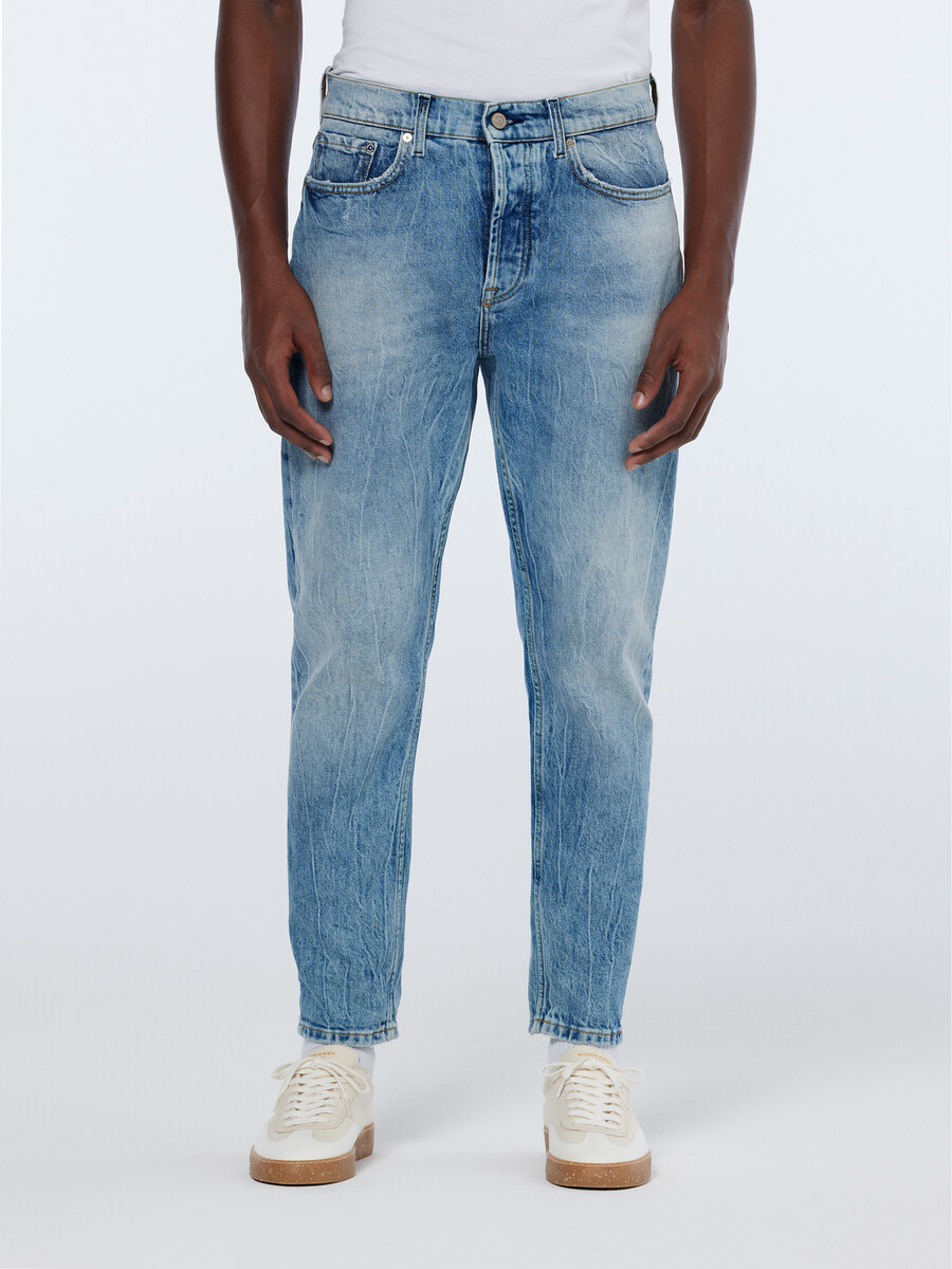 dean loose taper jeans all tied up