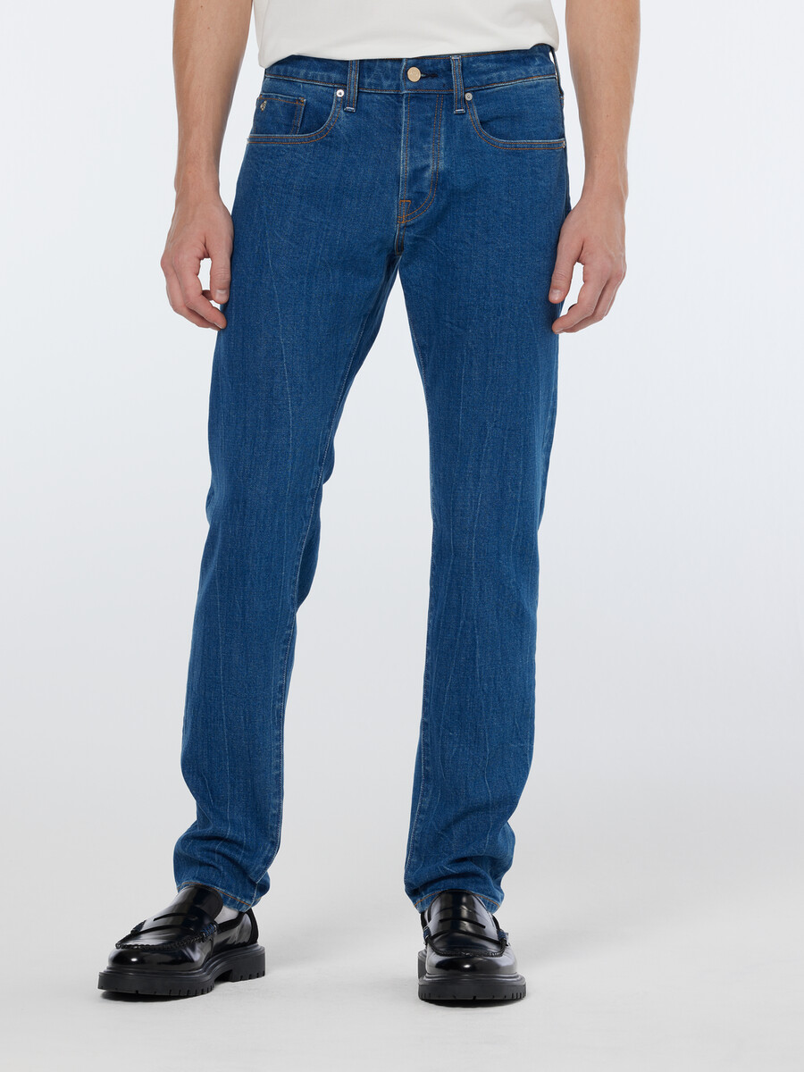 ralston regular slim jeans hell aber mit used-look