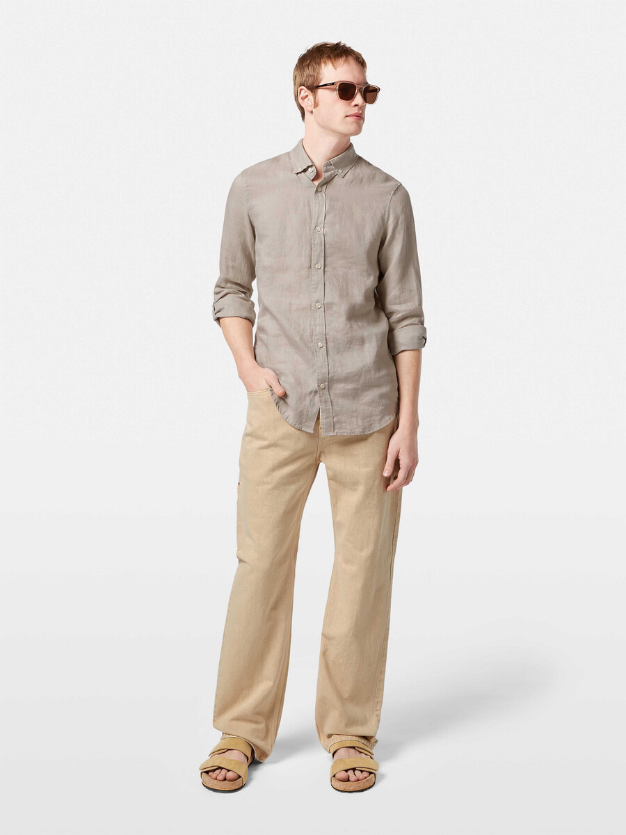 verve straight workwear jeans wüstensand