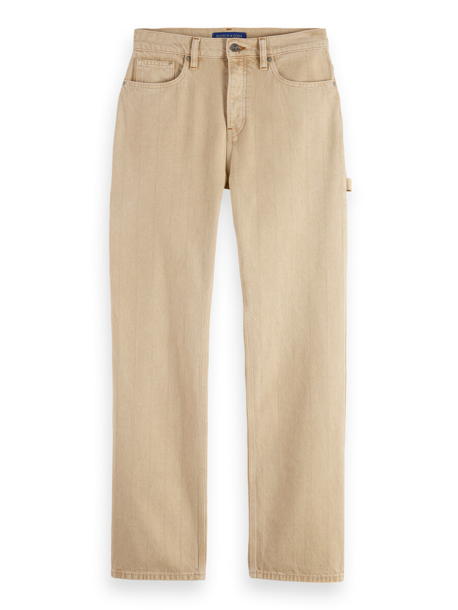 verve straight workwear jeans wüstensand