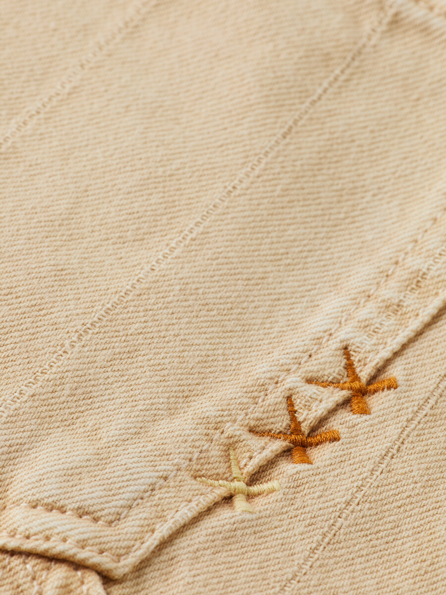 verve straight workwear jeans wüstensand