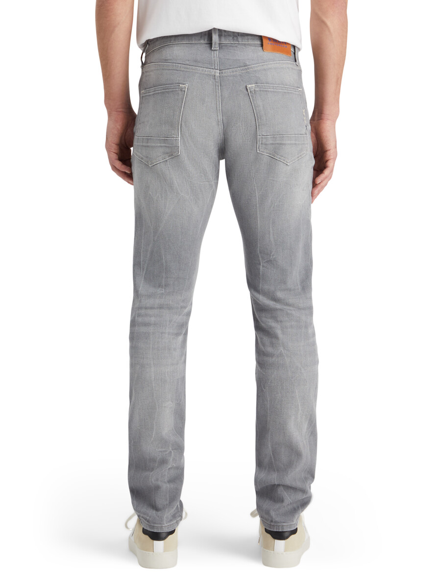 core ralston regular slim jeans – grey sands