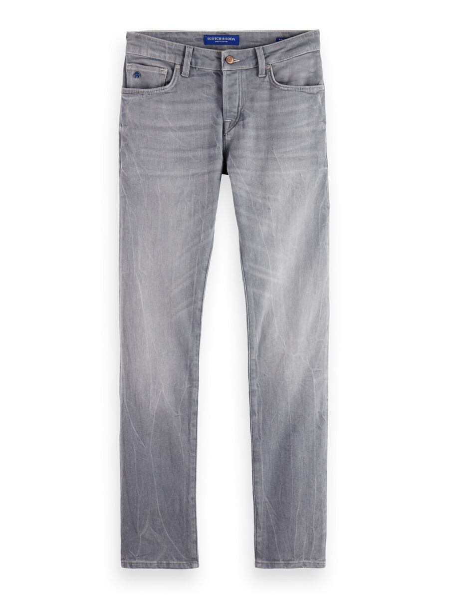 core ralston regular slim jeans – grey sands