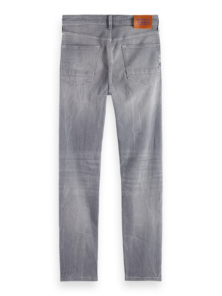 core ralston regular slim jeans – grey sands
