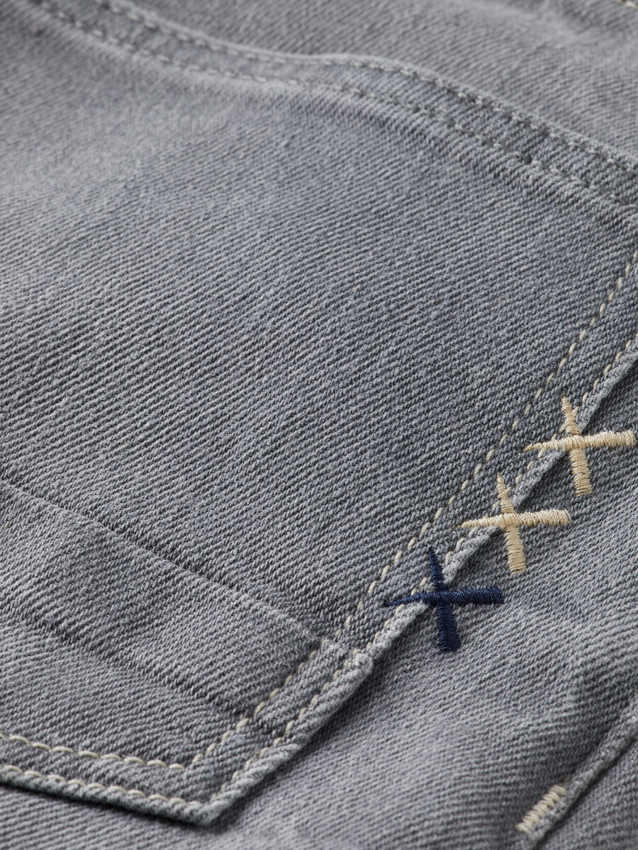 core ralston regular slim jeans – grey sands