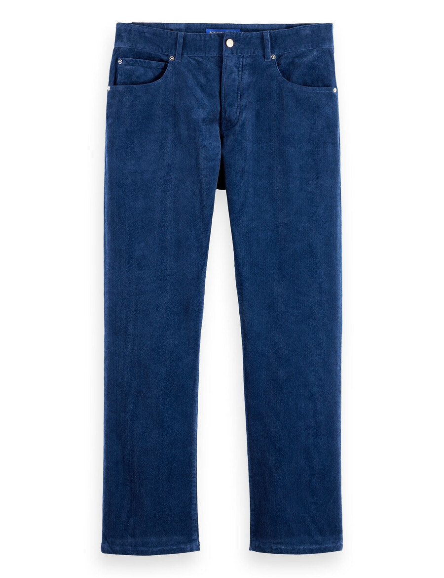 die zee straight jeans aus farbigem cord