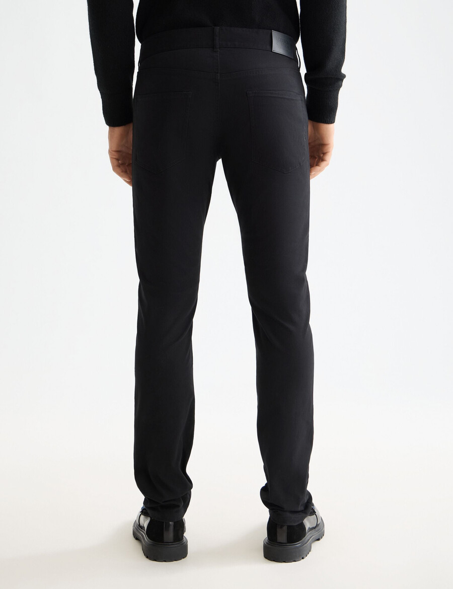 ralston-hose aus baumwollmischgewebe mit schmaler passform und 5 taschen