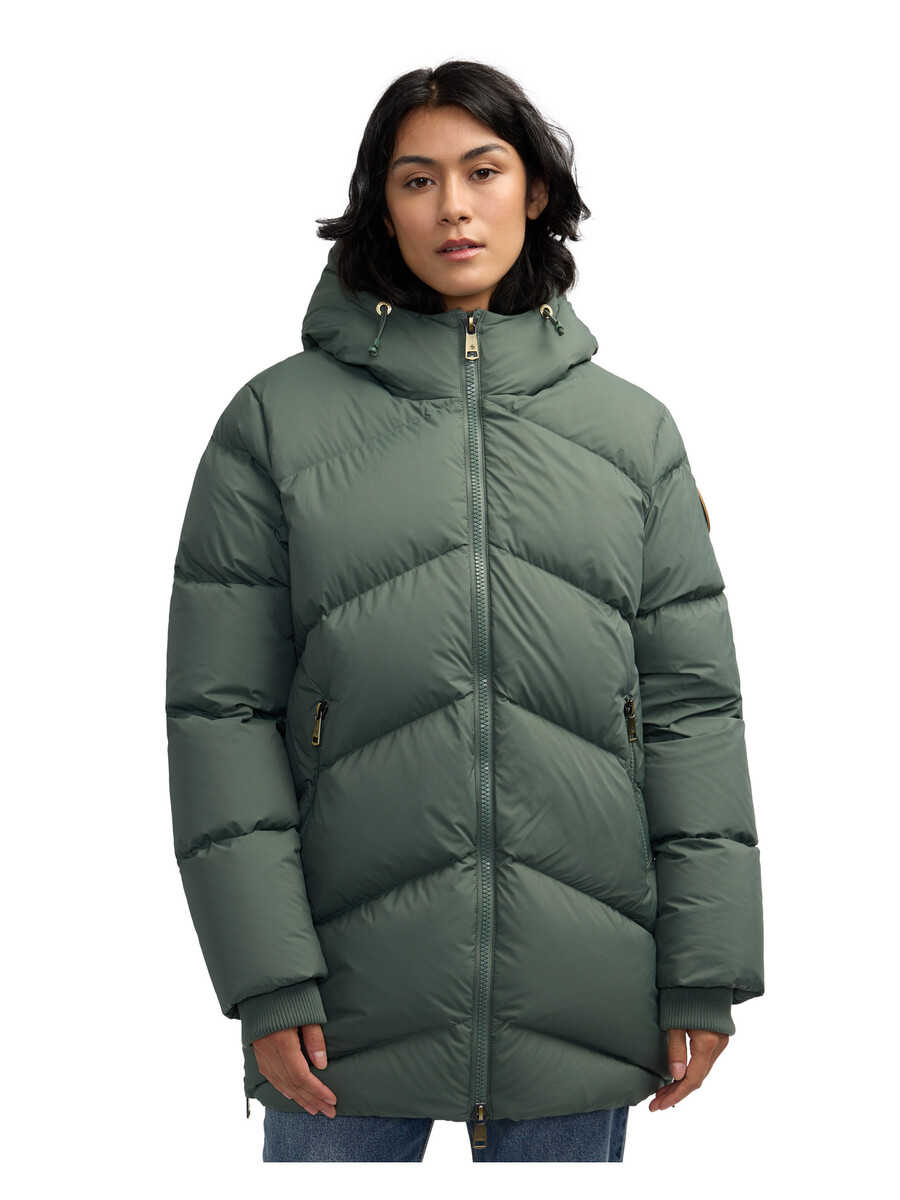 fallon boxy inverted chevron stepp-puffer