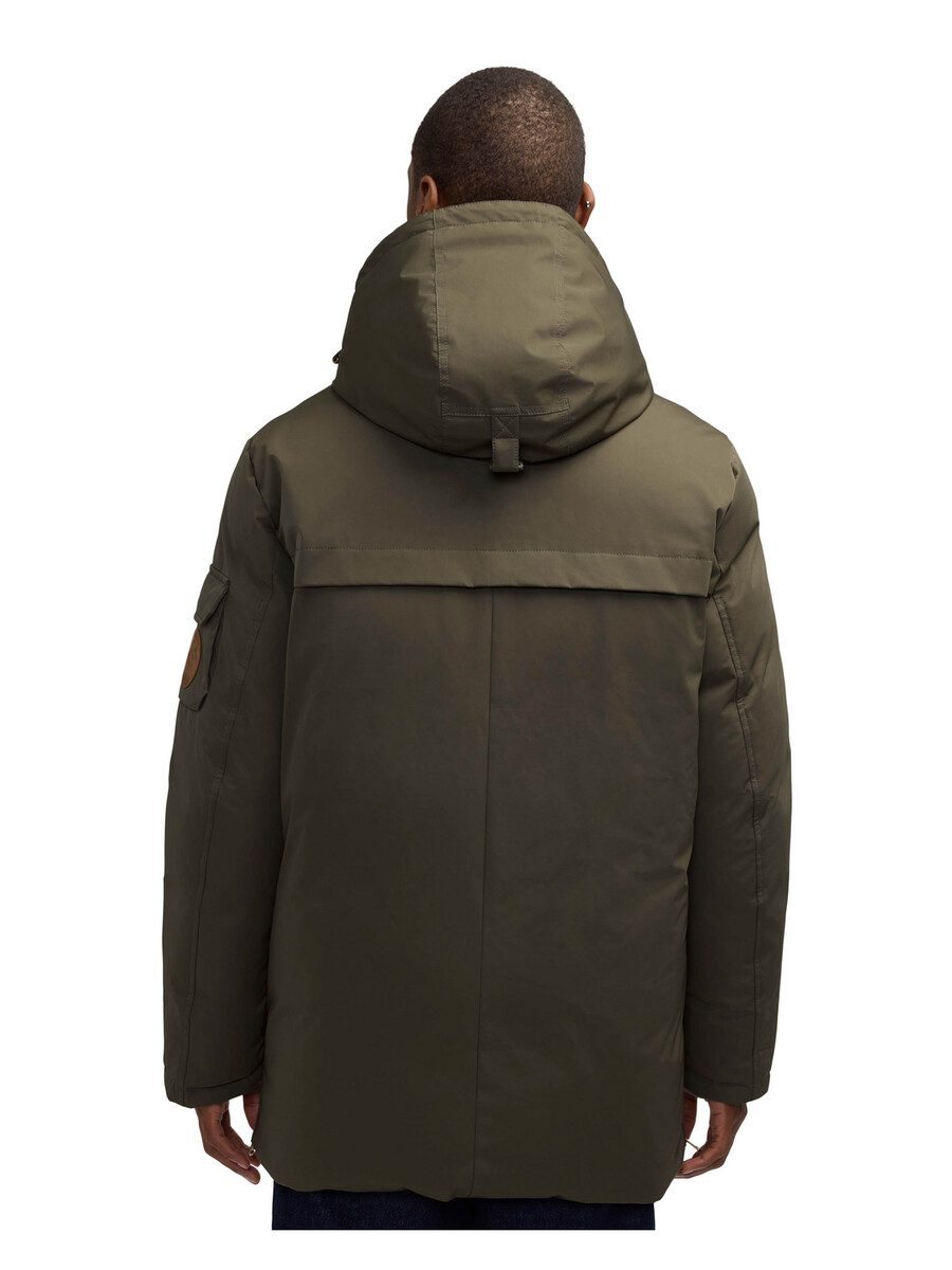 edgar parka mit abnehmbarer kapuze