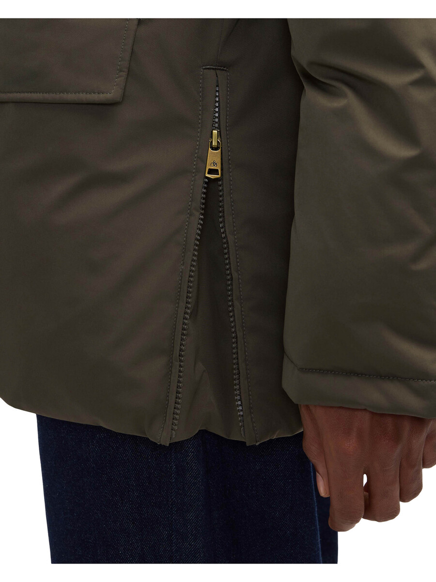 edgar parka mit abnehmbarer kapuze