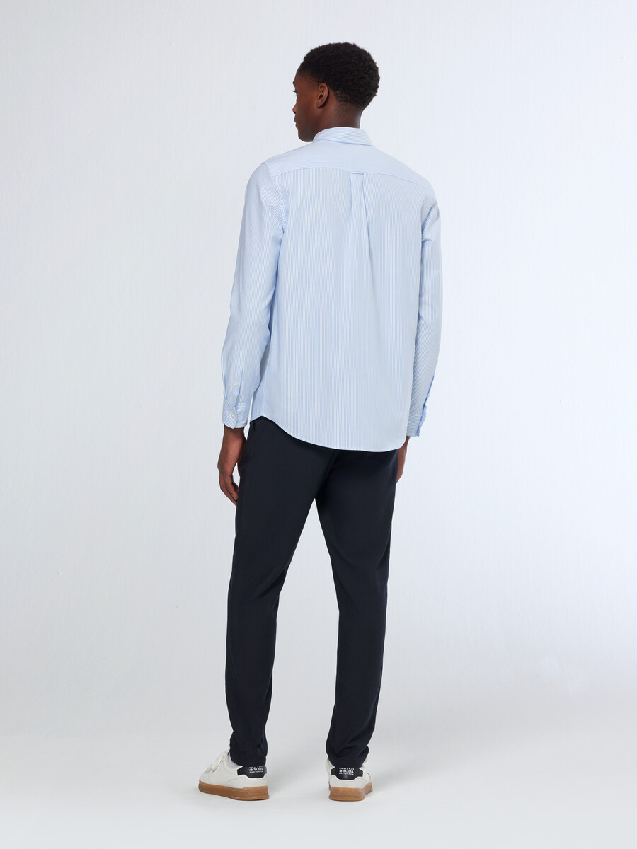 essentials — warren jogginghose aus baumwoll-leinen-twill