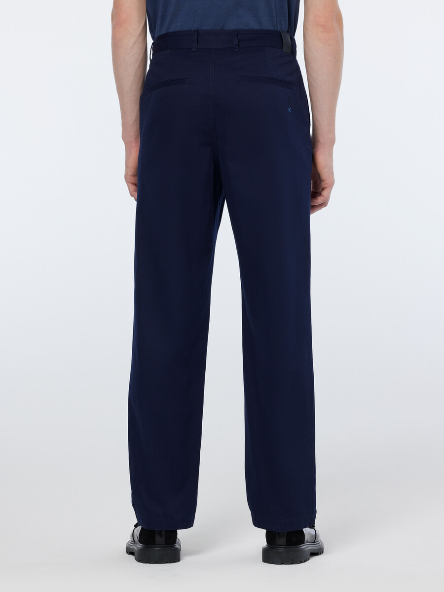 chino aus geradem baumwoll-twill
