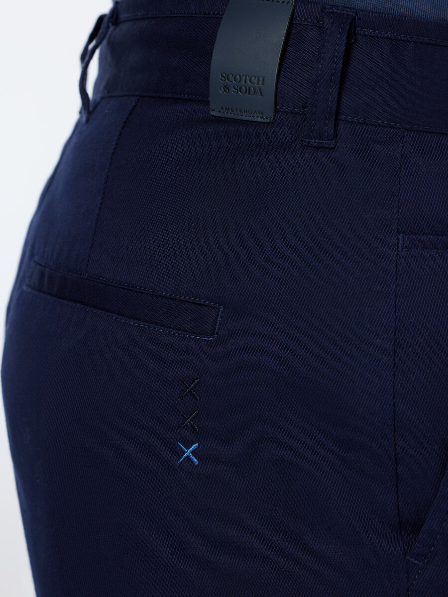 chino aus geradem baumwoll-twill