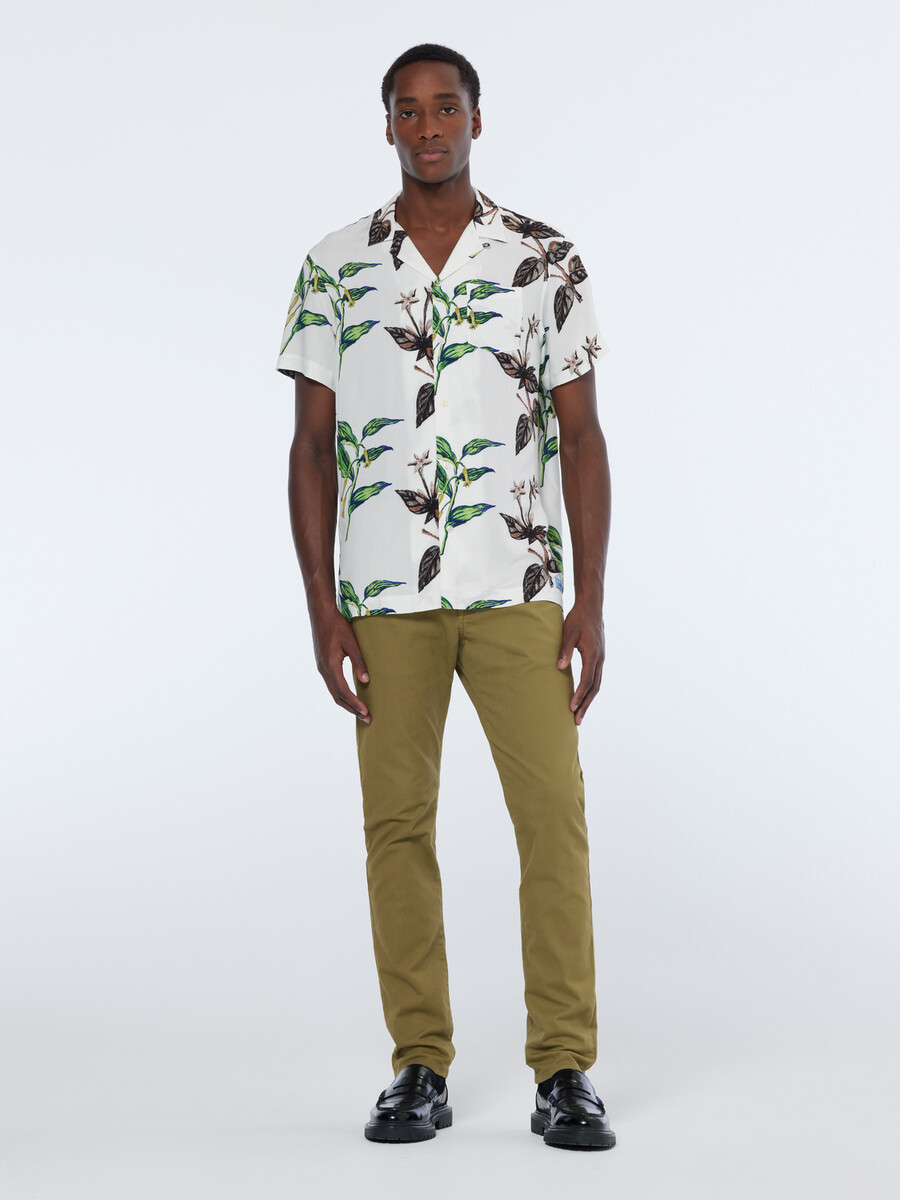 ralston chino-hose aus gewaschener baumwollmischung