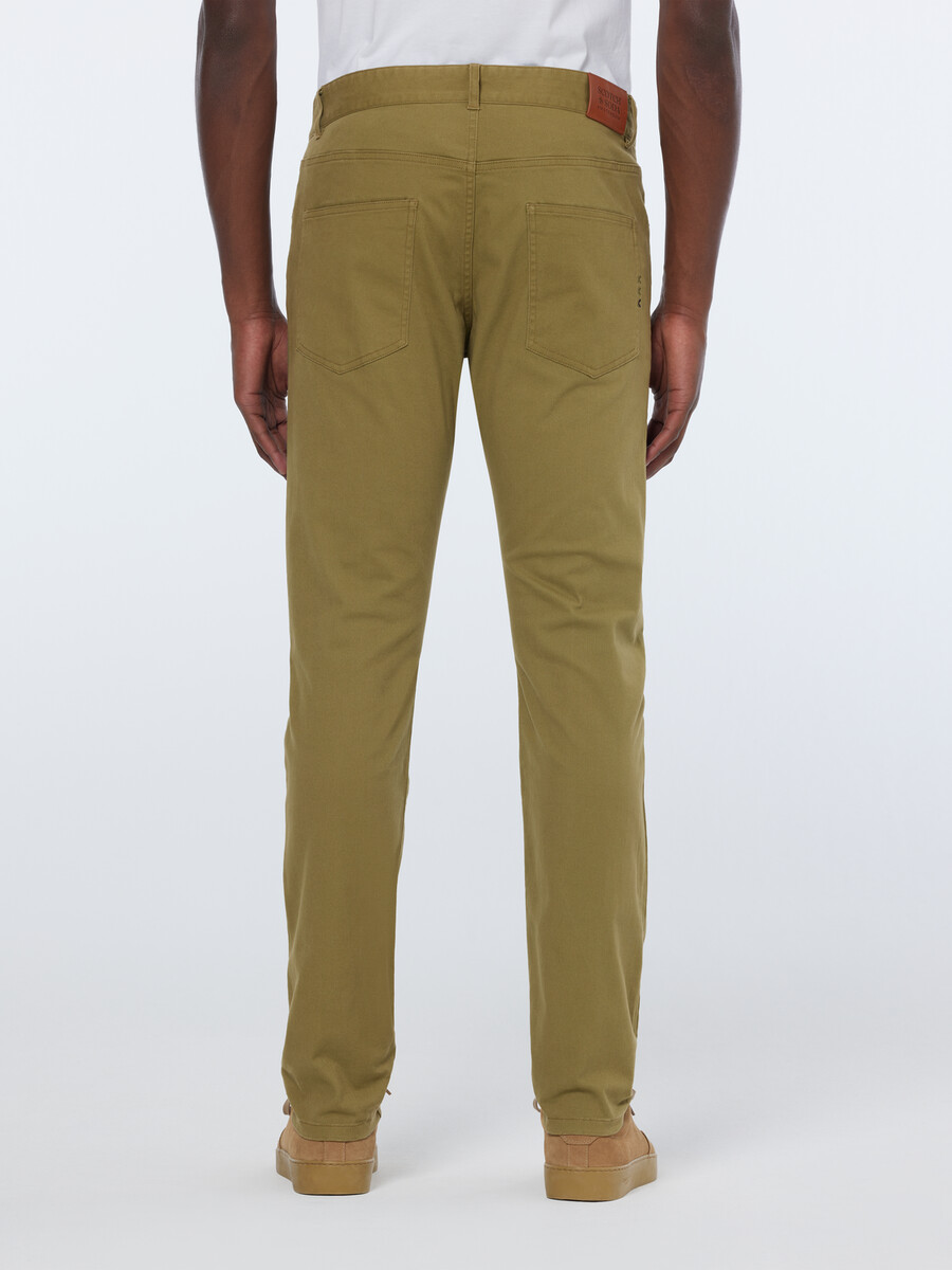 ralston chino-hose aus gewaschener baumwollmischung