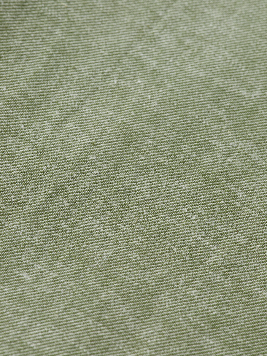 warren jogginghose aus baumwoll-leinen-twill