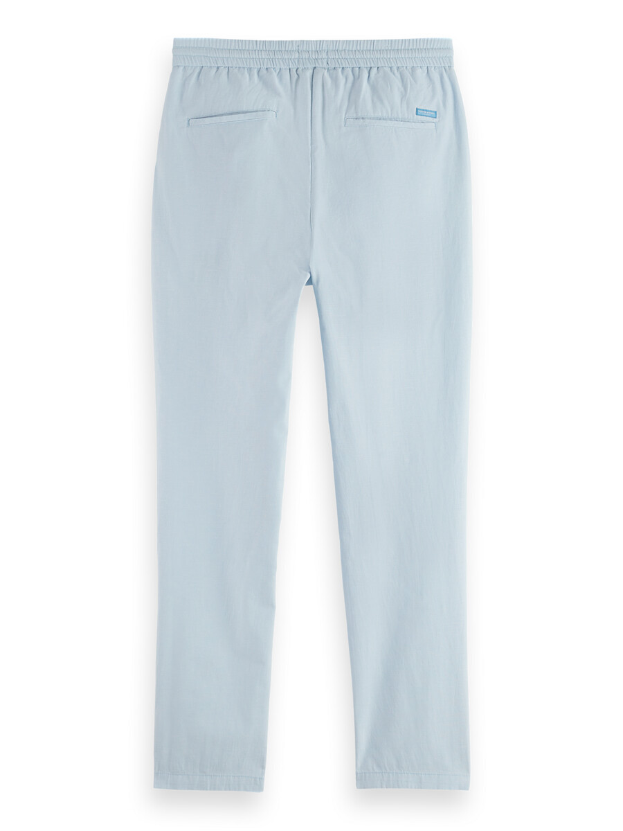 warren jogginghose aus baumwoll-leinen-twill