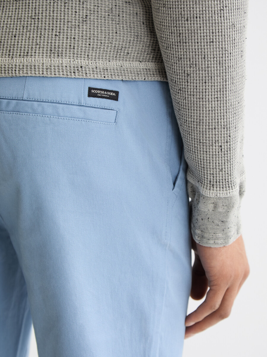 seasonal core - mott - chino aus gewaschener baumwollmischung