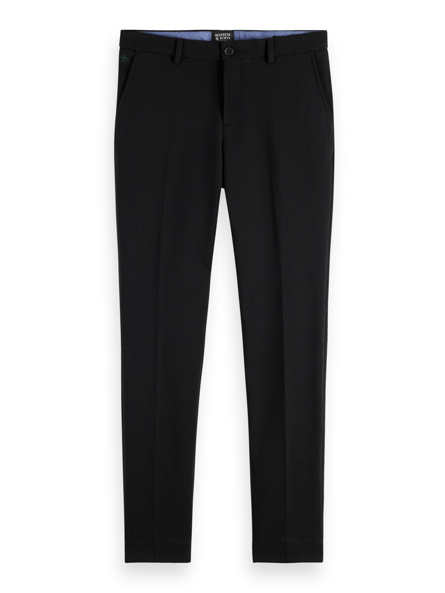 core mott tailored knitted yarn dyed chino