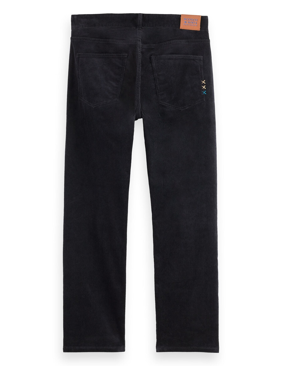 die zee-straight-pants aus farbigem cord