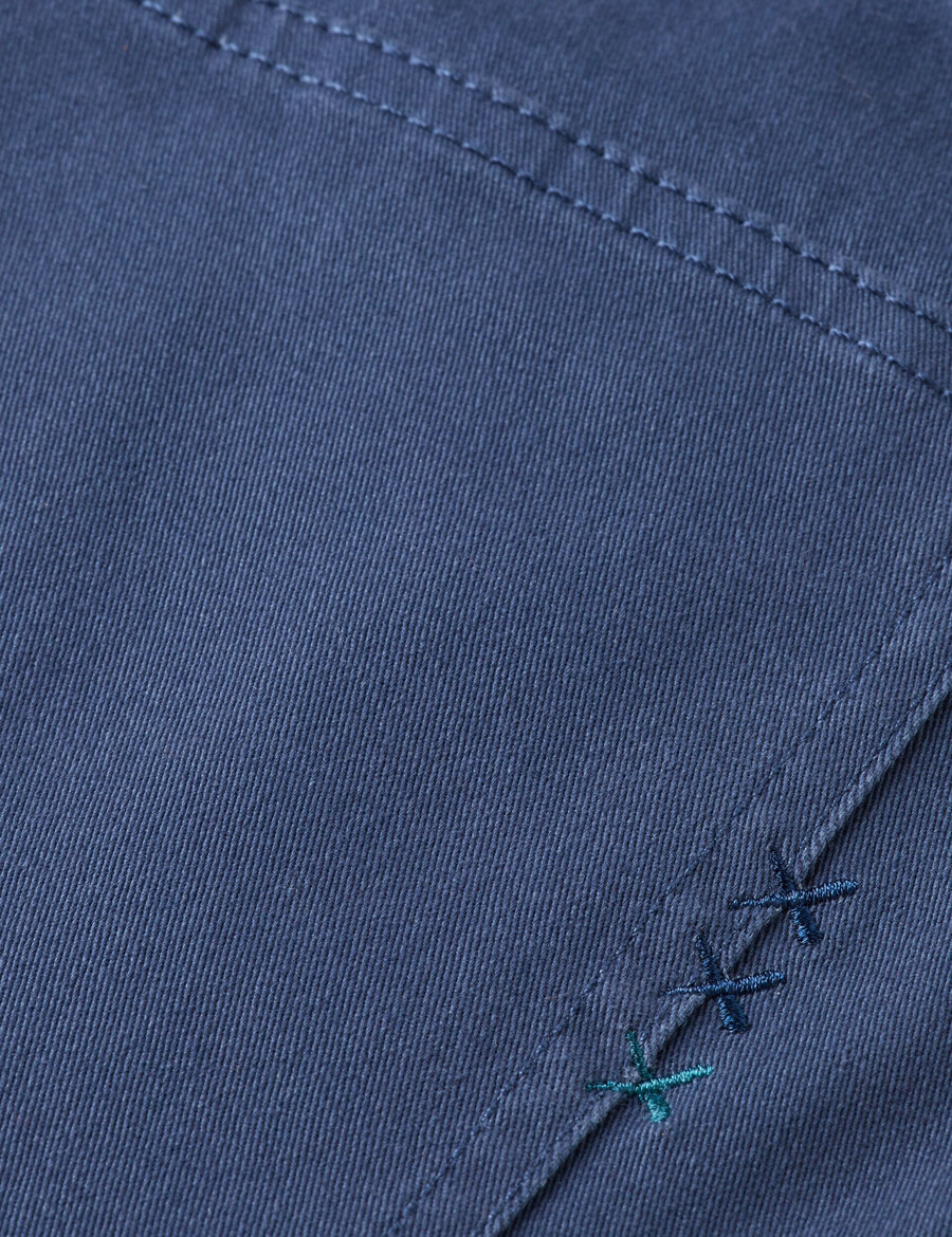 ralston - hose aus baumwollmischgewebe mit schmaler passform und 5 taschen