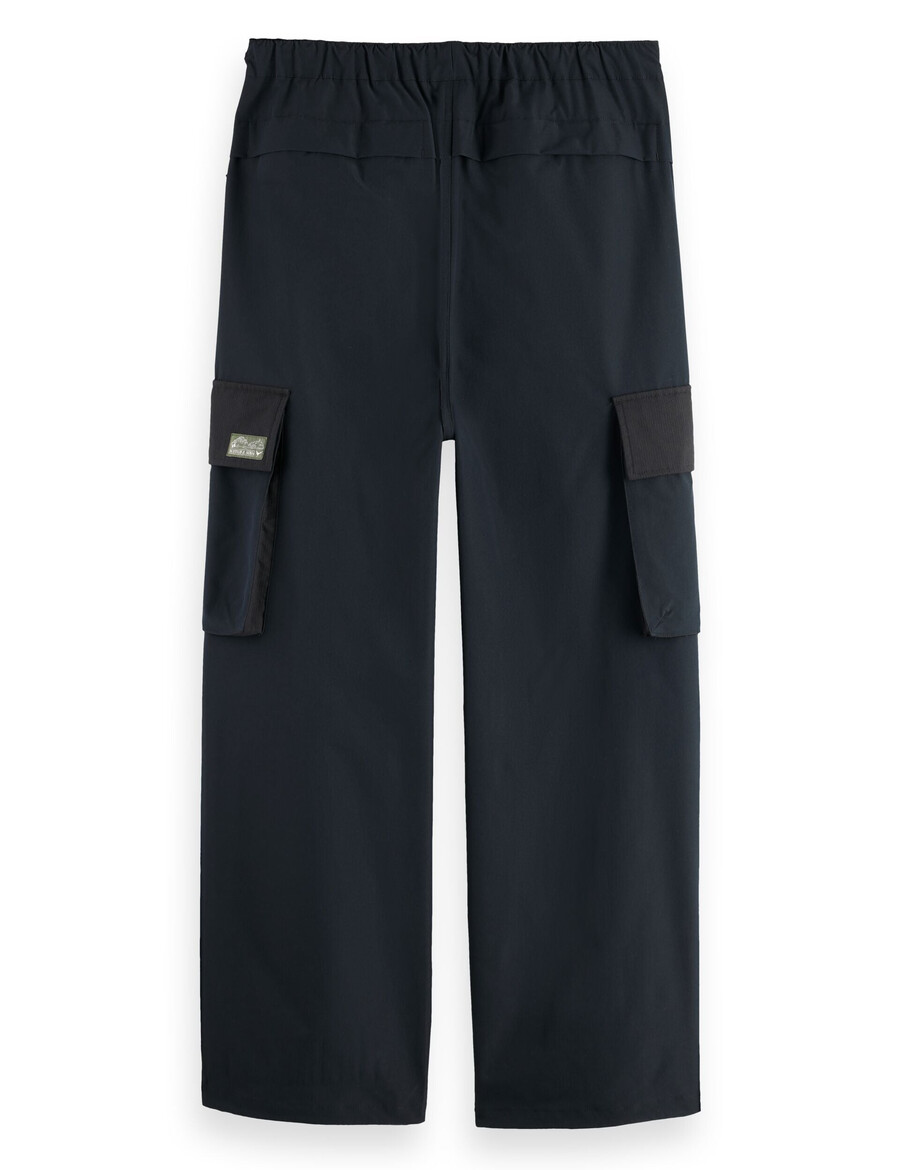 daze - cargohose aus nylon-mischgewebe mit rippstop-beschichtung und weiter passform