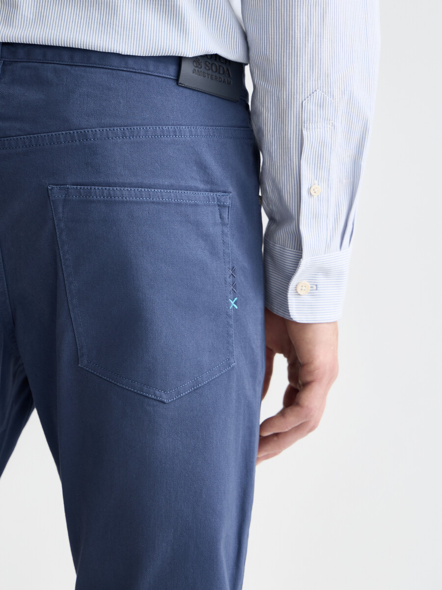 ralston stretch-baumwoll-twill-hose mit 5 taschen