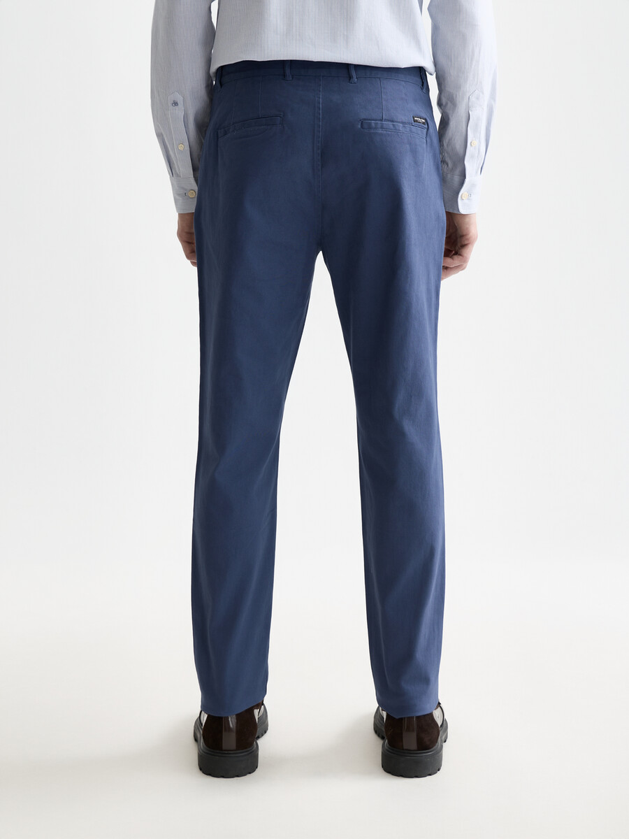 seasonal core stuart stretch cotton blend twill chino