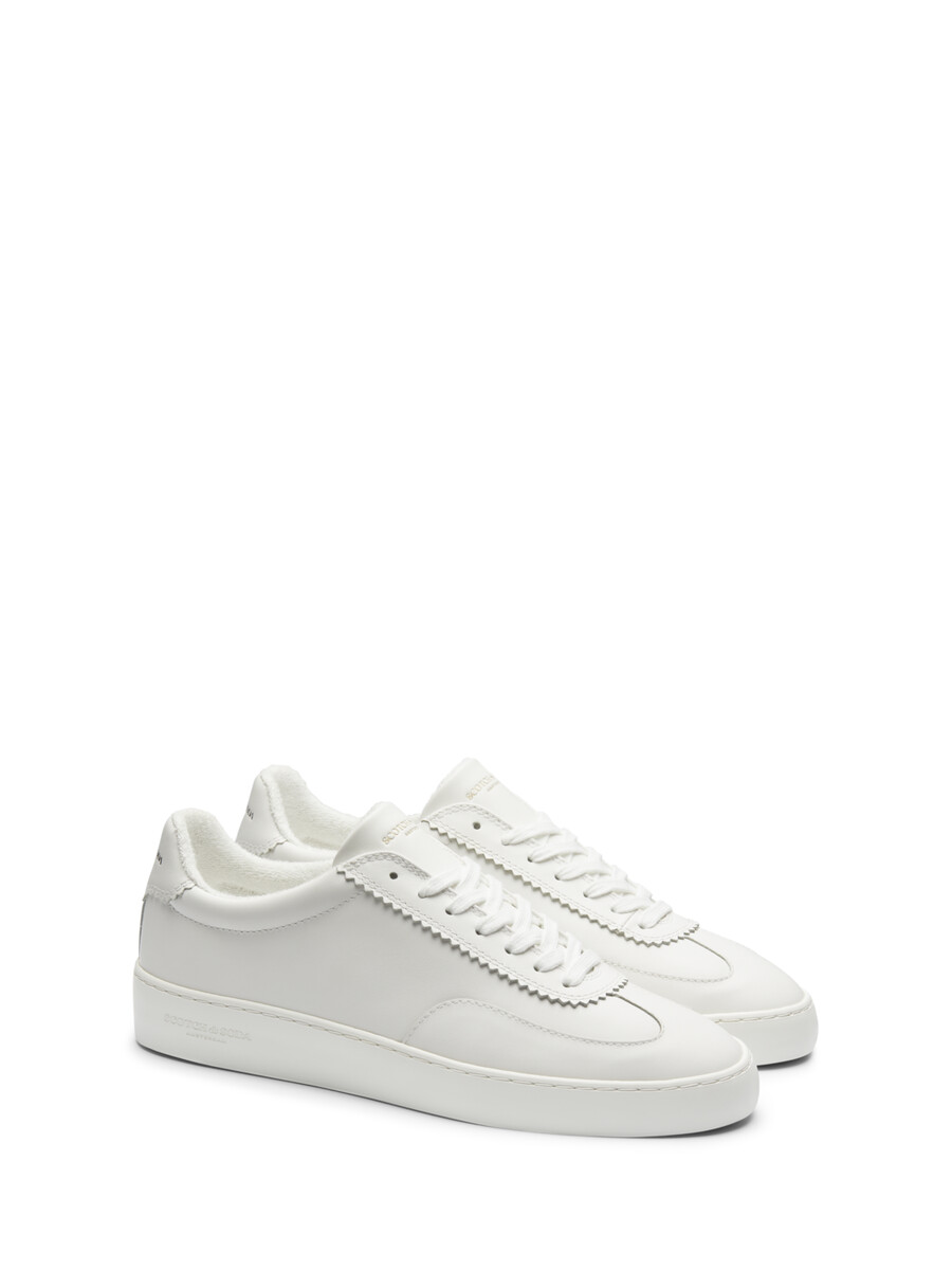 plakka leder-sneaker