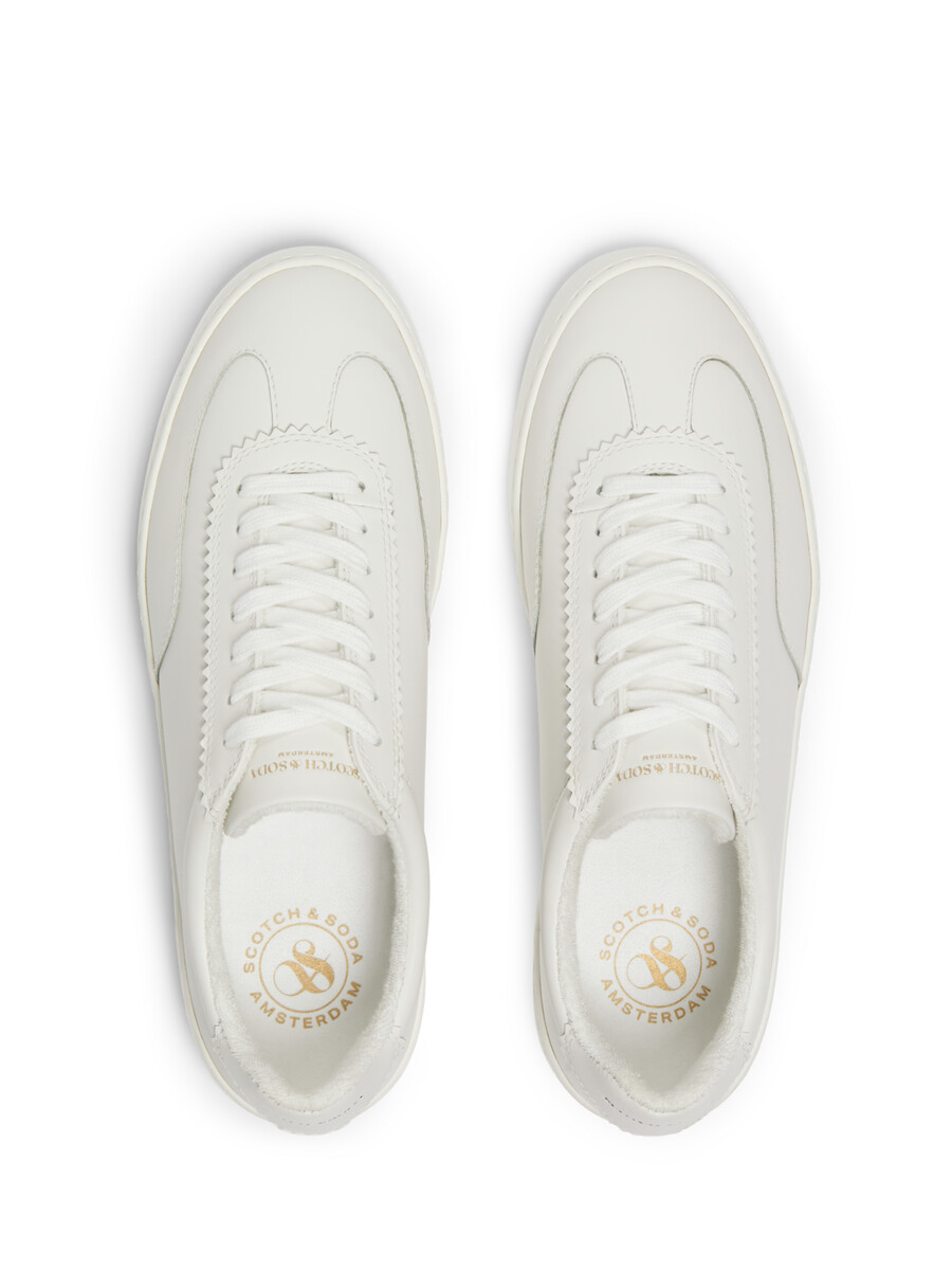 plakka leder-sneaker