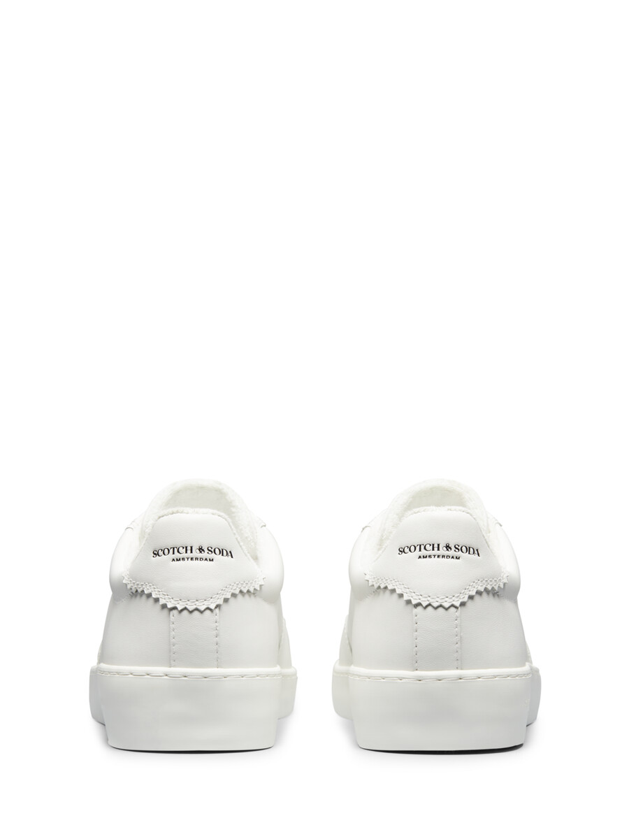 plakka leder-sneaker