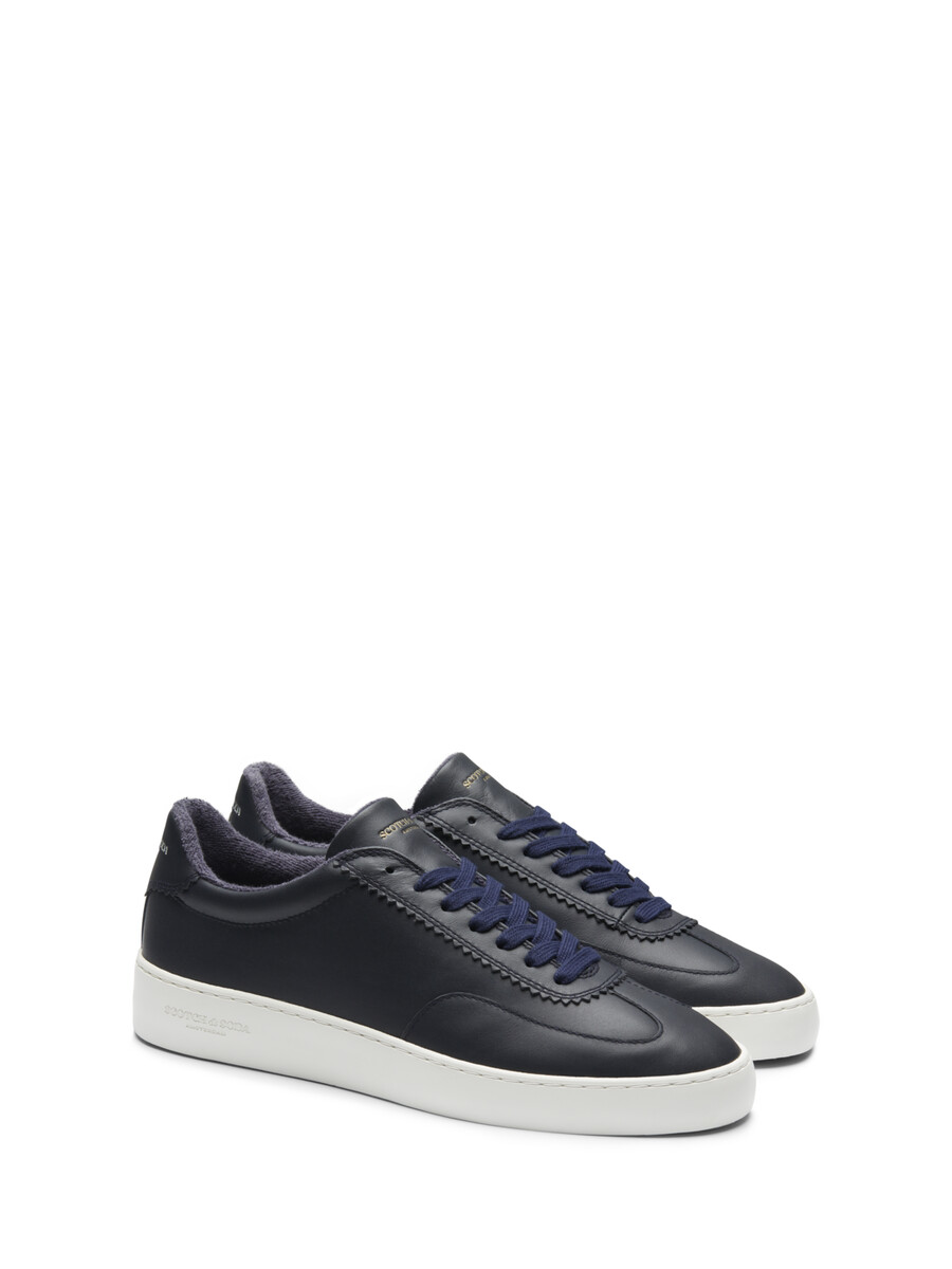 plakka leder-sneaker