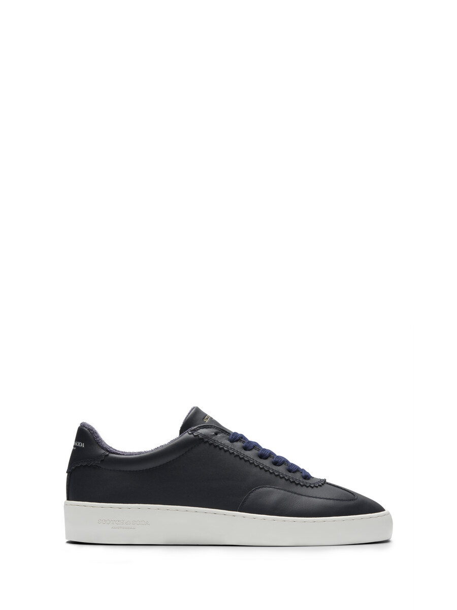 plakka leder-sneaker