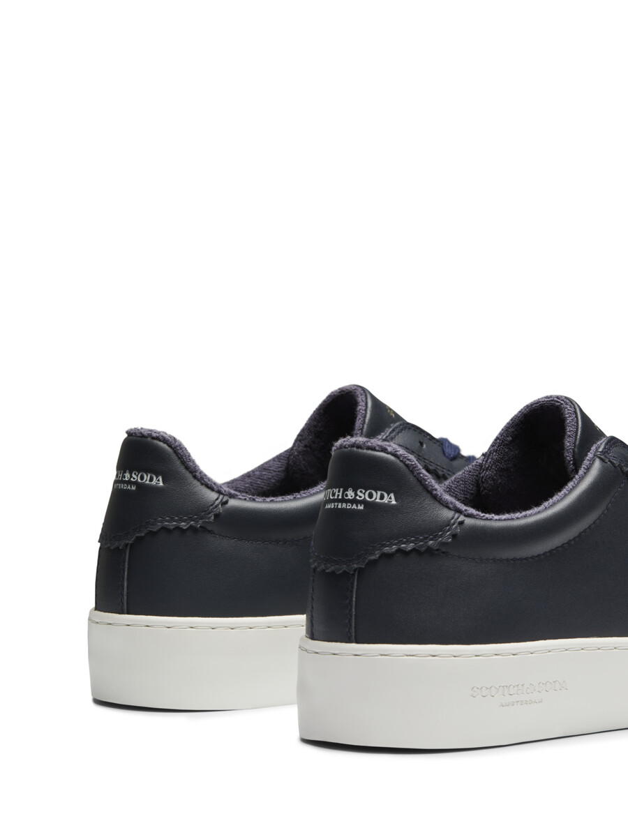 plakka leder-sneaker