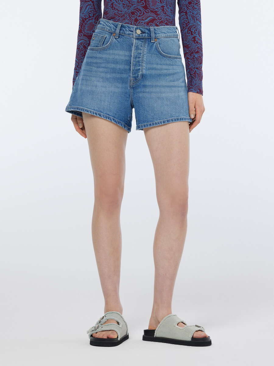 essentials — die ray denim short blue dream