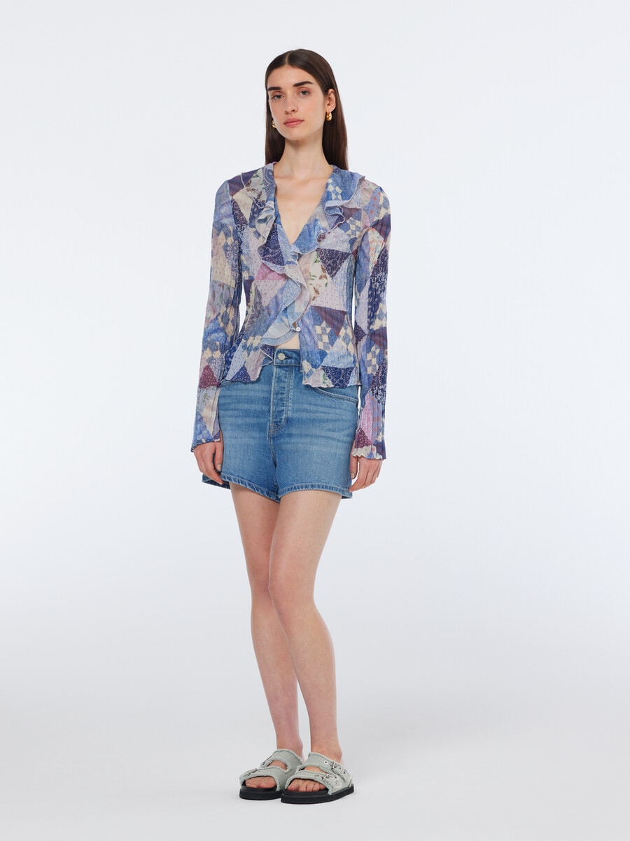 essentials — die ray denim short blue dream